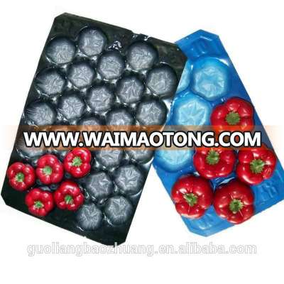 FDA Aproval 39x59cm Vacuum Forming Disposable PP Fruit And Vegetable Packaging Trays