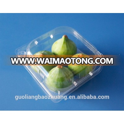 OEM Accepted Supermarket Display Fruit Industry Use Plastic Container Food Packaging