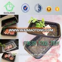 Wholesale In Argentina Food Use And PP Material Meat Packing Boxes With Absorbent Meat Pad