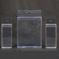 transparent PET PVC clamshell cellphone  packaging trays